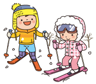 スキー教室　イメージ図