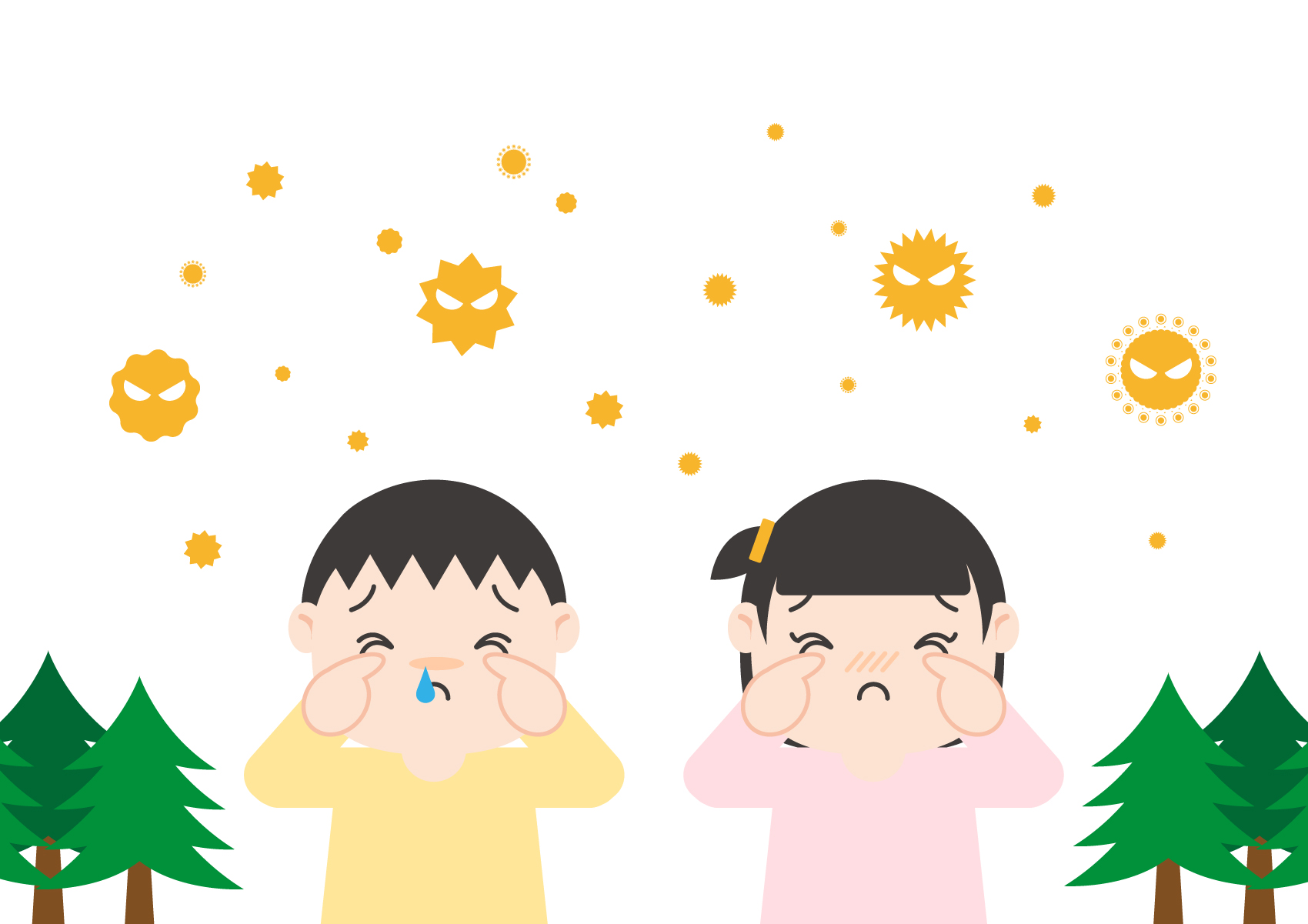 子どものアレルギー見分け方と対処法　アイキャッチ画像