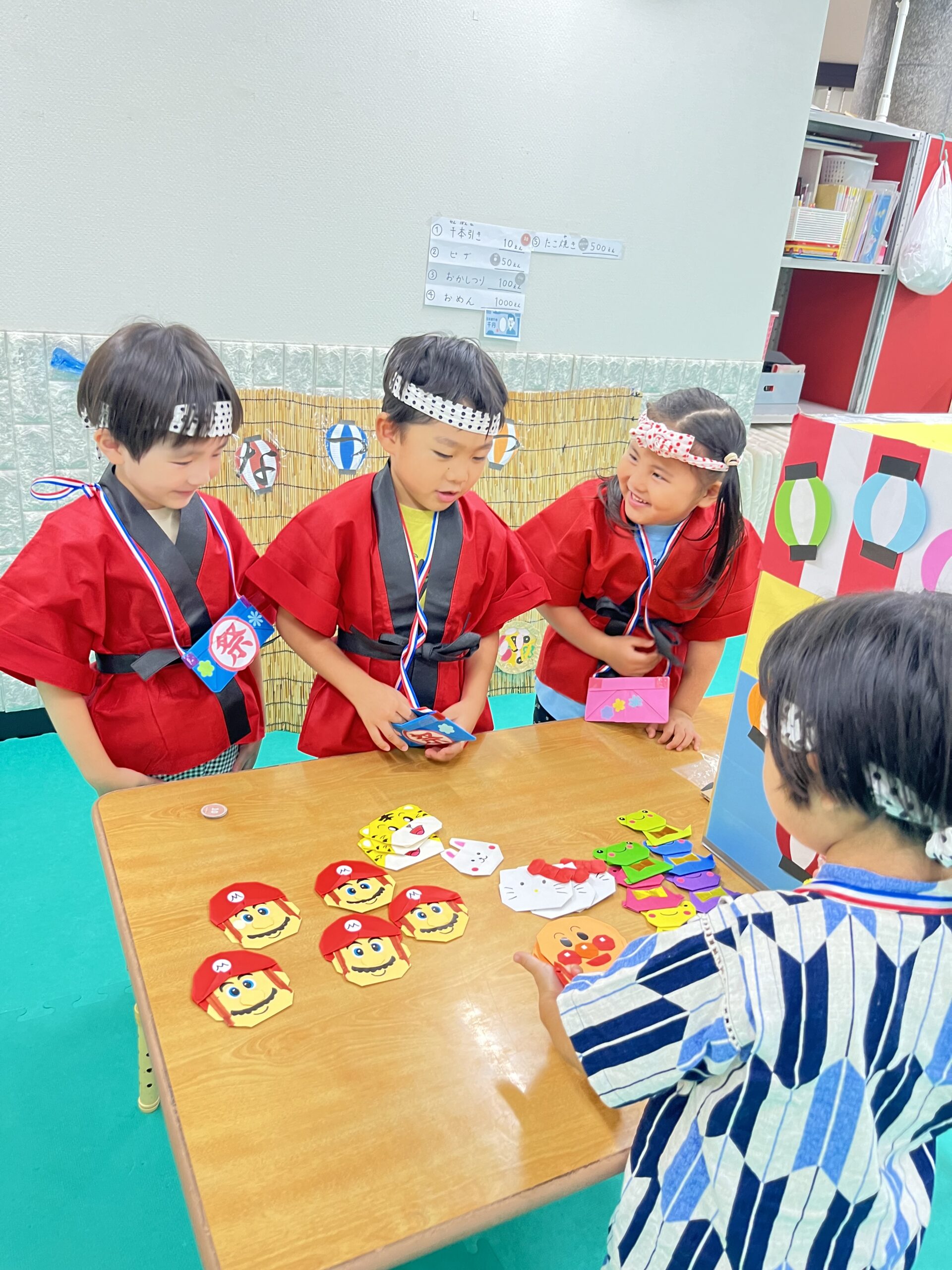 2024年度　夏祭り会　出店風景