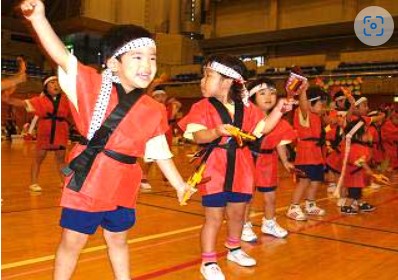 中葛西幼保園　運動会の様子