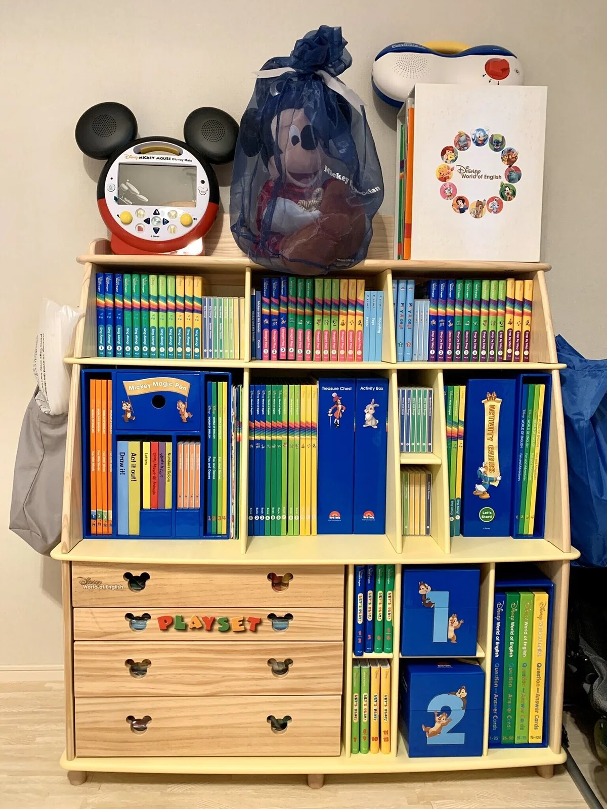 中葛西幼保園の「ディズニー英語教材」