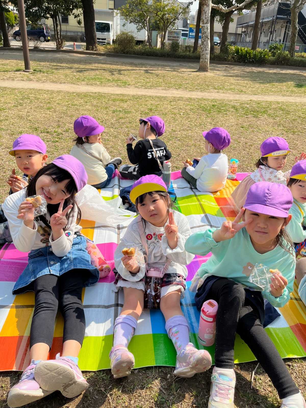 中葛西幼保園 ピクニックの様子