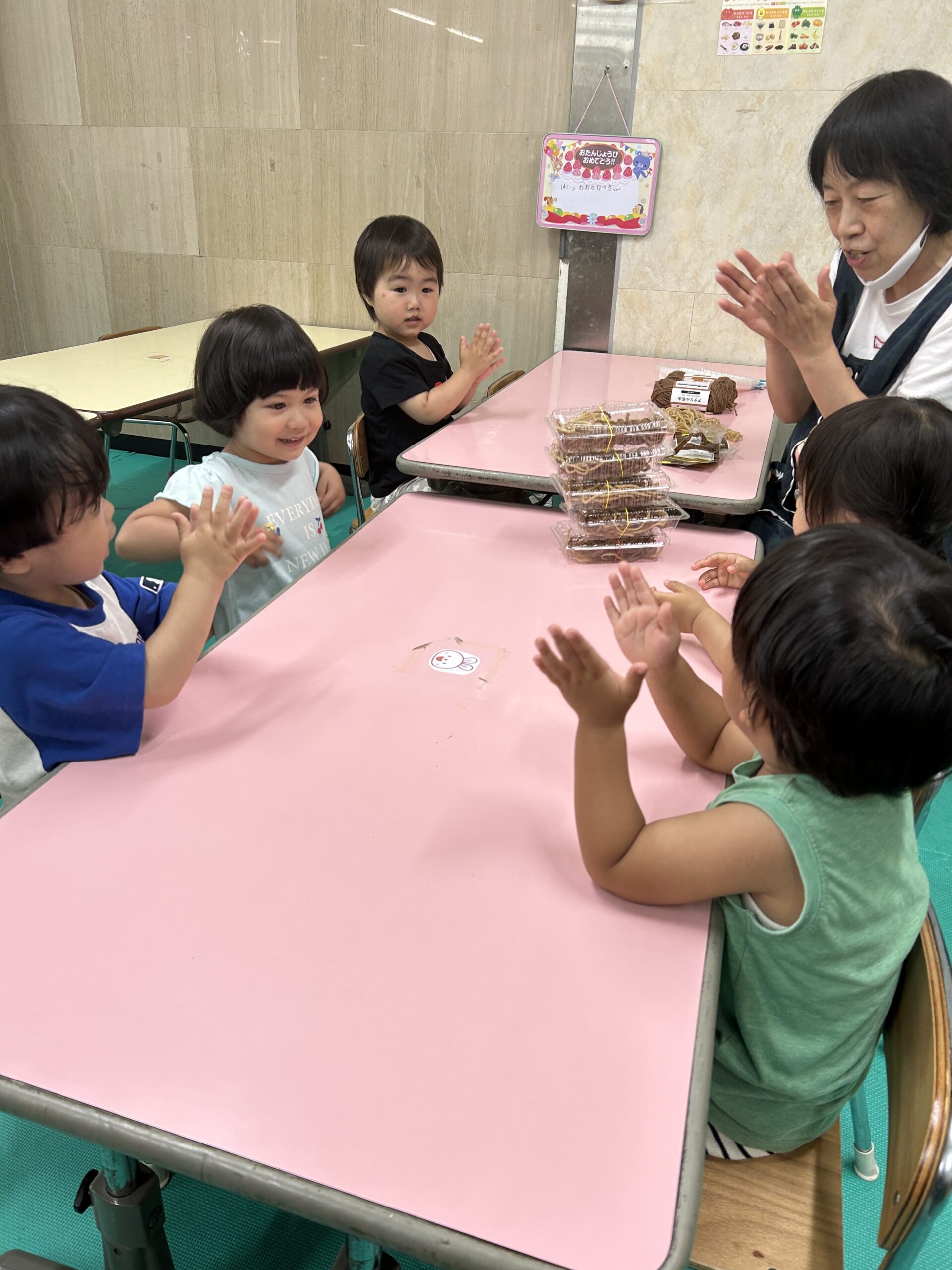 少人数制の保育体制(中葛西幼保園)