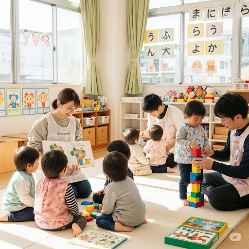 中葛西幼保園の保育風景①