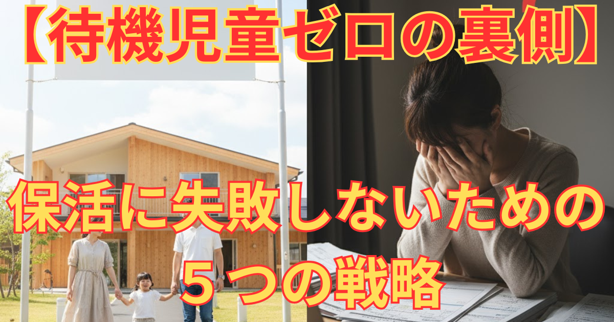 待機児童　アイキャッチ画像